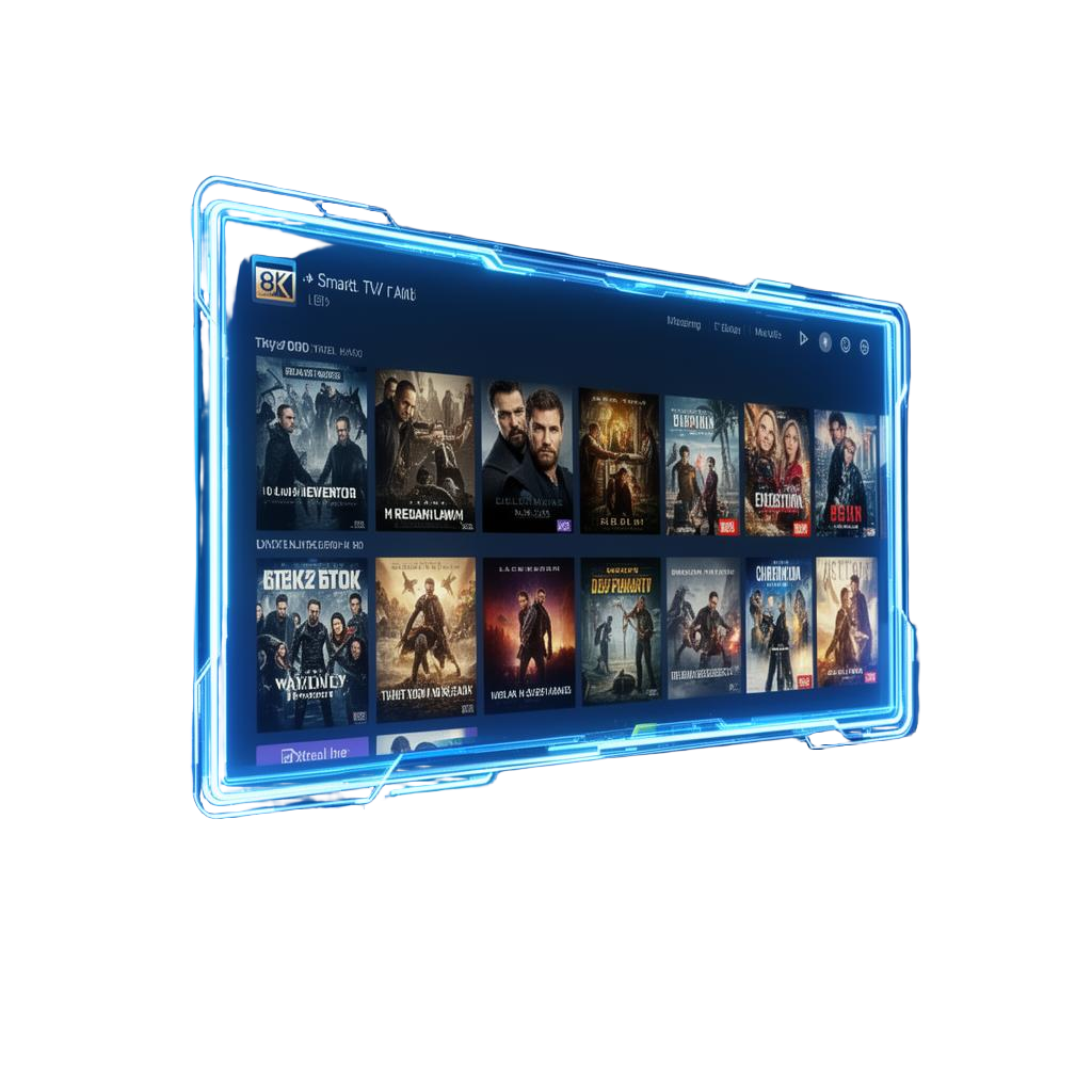 WATCH THE TV IPTV interfaz de streaming premium